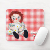 Rag Doll over gingham Muismat (Met muis)