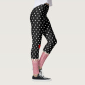 Rag Doll Polka Dots, Stripes en Hearts Leggings (Rechts)