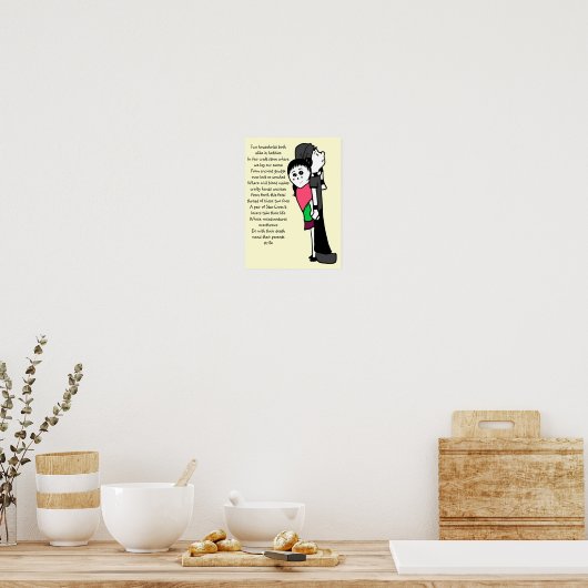 rag doll romeo en Juliet Poster (Keuken)