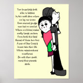 rag doll romeo en Juliet Poster (Voorkant)