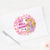 RAG DOLL & TEDDY ~ Get Well Stickers (Envelop)