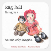Rag Doll wonen, Stickers (Voorkant)