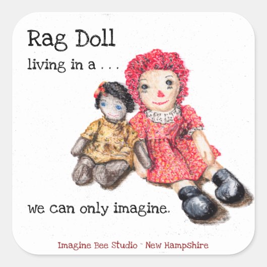 Rag Doll wonen, Stickers (Voorkant)