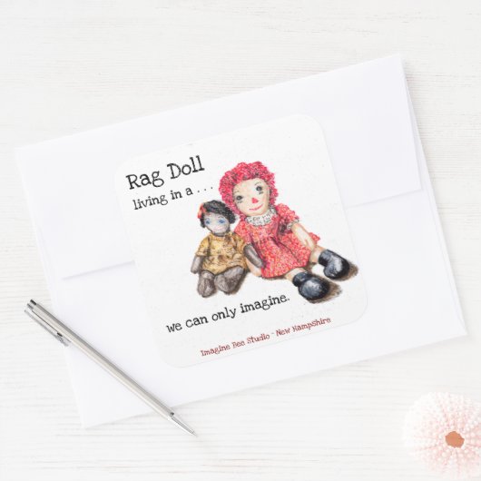 Rag Doll wonen, Stickers (Envelop)