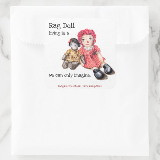 Rag Doll wonen, Stickers (Tas)
