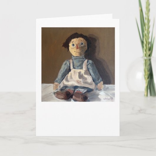 Rag Dolly by Trina Chow Kaart (Voorkant)