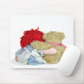 rag en teddy beer muismat (Met muis)