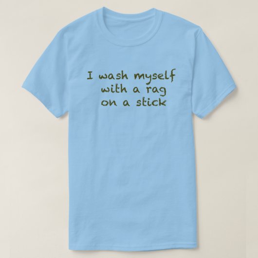 Rag op een T-shirt (Design voorkant)
