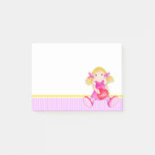 Rag pop waterverf art post het merkt op post-it® notes (Voorkant)