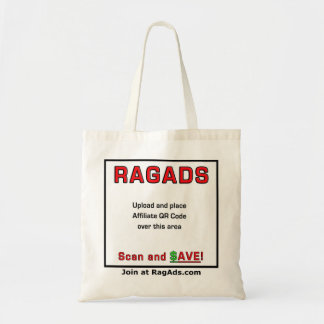 RAGADS promoten en BETAALD KRIJGEN! Canvas tas