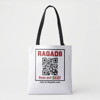 RAGADS promoten en BETAALD KRIJGEN! Tote Bag
