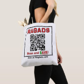 RAGADS promoten en BETAALD KRIJGEN! Tote Bag (Dichtbij)