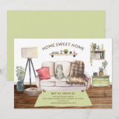 Ragamuffin Cat Moving Announge Kaart (Voorkant / Achterkant)