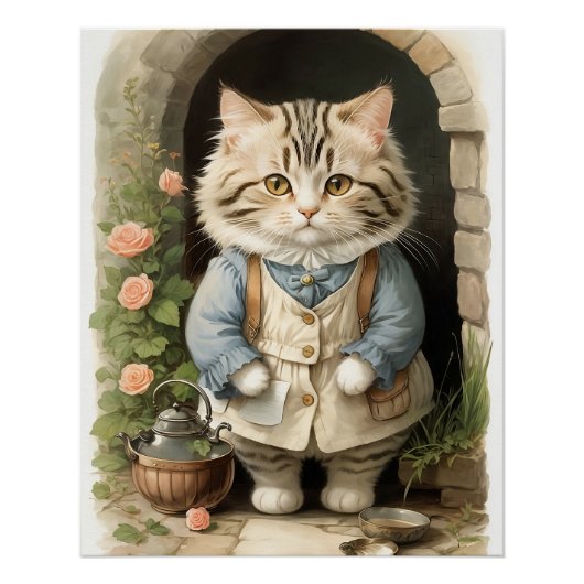 Ragamuffin Cat Perfect Poster (Voorkant)