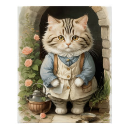 Ragamuffin Cat Perfect Poster
