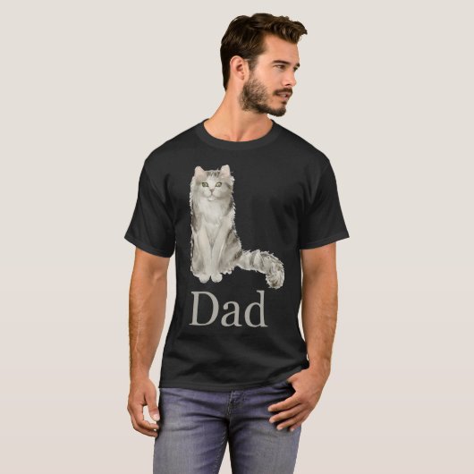 Ragamuffin Kat Papa Ragamuffin Kat Papa Kat Vader T-shirt (Voorkant volledig)