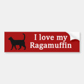 Ragamuffin Liefde Bumpersticker (Voorkant)