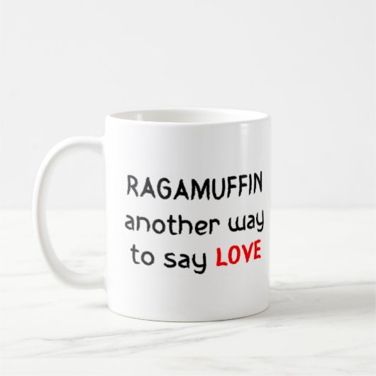 ragamuffin liefde koffiemok (Links)