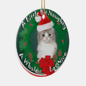 Ragamuffin Naughty or Nice Ornament (Rechts)