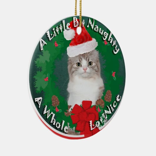 Ragamuffin Naughty or Nice Ornament (Rechts)