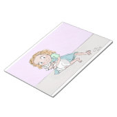 ragamuffins met blonde taarten en taarten notitieblok (Schuin)