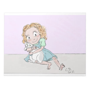 ragamuffins met blonde taarten en taarten notitieblok