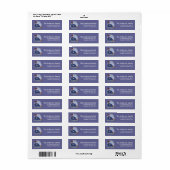 Ragdie Doll Winter Season Return Label (Full Sheet)