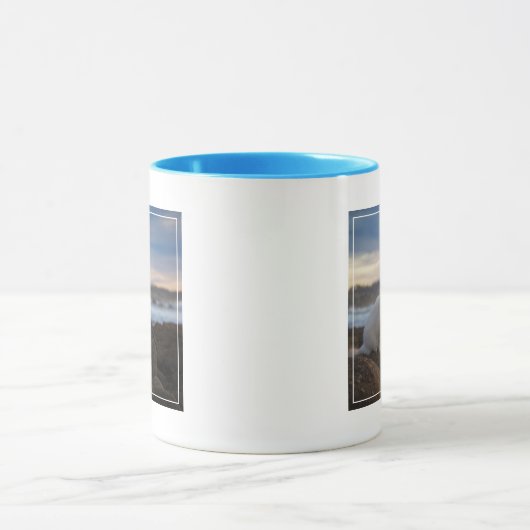 Ragdolkat bij het strand mok (Midden)