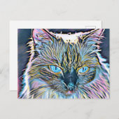 Ragdoll Art Briefkaart (Voorkant / Achterkant)