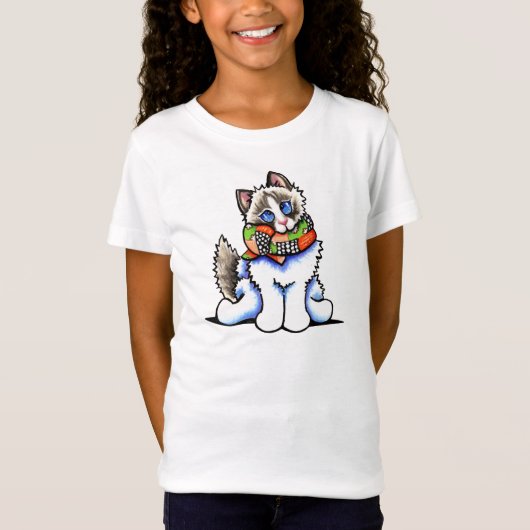 Ragdoll Cat All Dolup T-shirt (Voorkant)