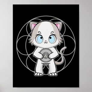 Ragdoll Cat Anime Kitten Dyslexie Bewustzijn Poster