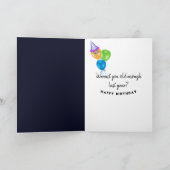 Ragdoll Cat Birthday Humor Kaart (Binnen)