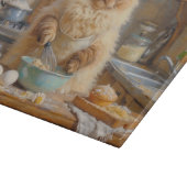 Ragdoll Cat Cooking in Kitchen Snijplank (Hoek)