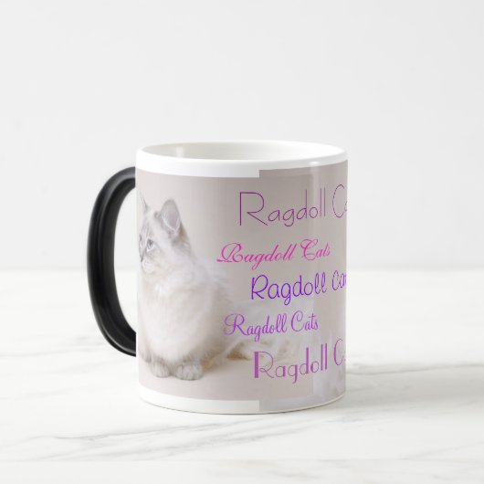 Ragdoll Cat drankenmok Magische Mok (Voorkant links)