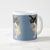 Ragdoll cat, Dusty Blue Grote Koffiekop (Voorkant rechts)