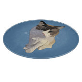 Ragdoll cat, Dusty Blue Snijplank (Hoek)