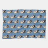 Ragdoll cat, Dusty Blue Theedoek (Horizontaal)