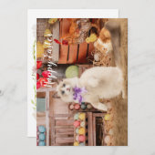 Ragdoll Cat Easter Wenskaart Feestdagenkaart (Voorkant / Achterkant)