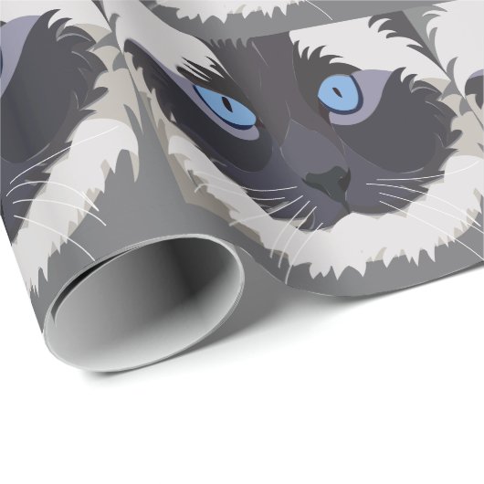 Ragdoll Cat Kat Ragdoll Cadeaupapier (Rol Hoek)