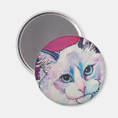 Ragdoll Cat Magneet (Voorkant / Achterkant)