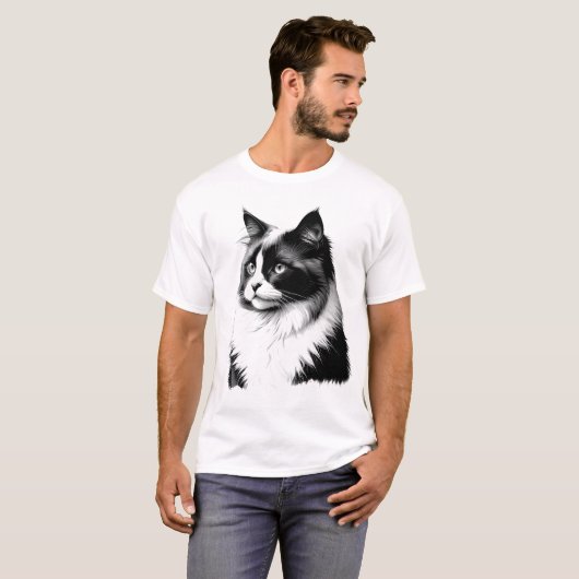 Ragdoll Cat Men's T-Shirt (Voorkant volledig)