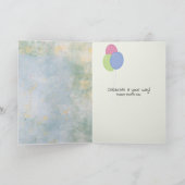 Ragdoll Cat met kroon-naamdag Kaart (Binnen)