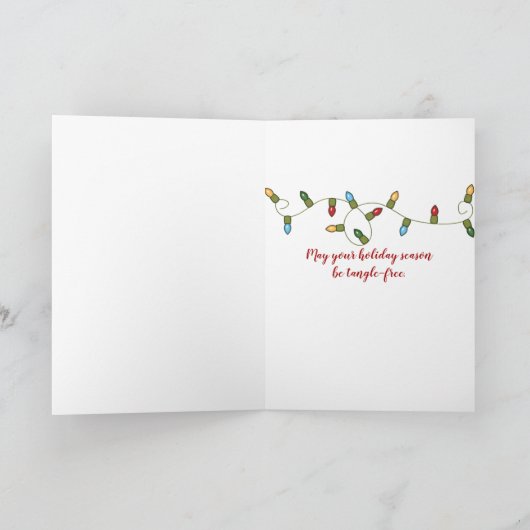 Ragdoll Cat met Santa Hat Kaart (Binnen)