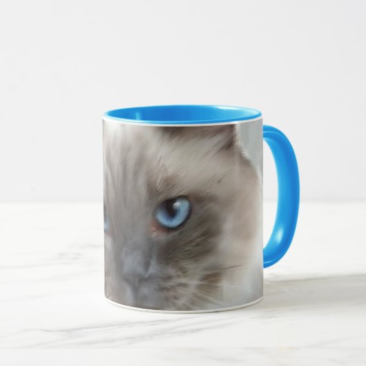 Ragdoll Cat Mok (Voorkant rechts)