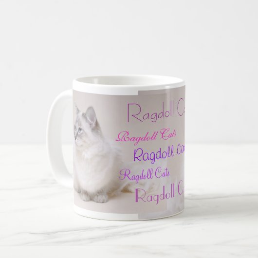 Ragdoll Cat Mok (Voorkant links)