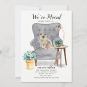 Ragdoll Cat Moving Announge Aankondiging (Voorkant)