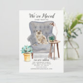 Ragdoll Cat Moving Announge Aankondiging (Staand voorkant)