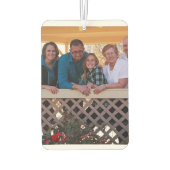 Ragdoll Cat Personalized Photo Air Freshener Luchtverfrisser (Achterkant)