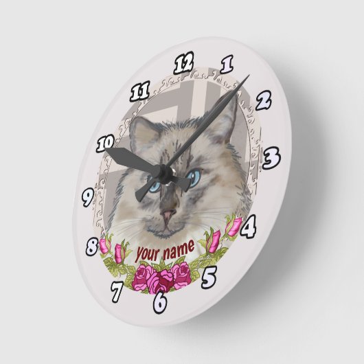 Ragdoll Cat Rozen klok (Hoek)
