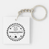 Ragdoll Cat Sleutelhanger (Achterkant)